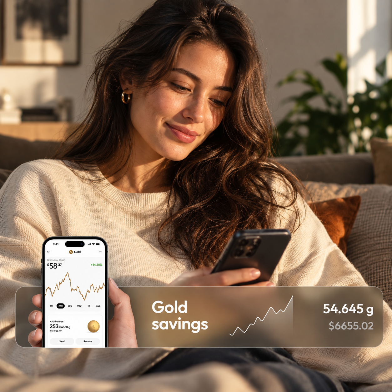 Gold savings and digital market access