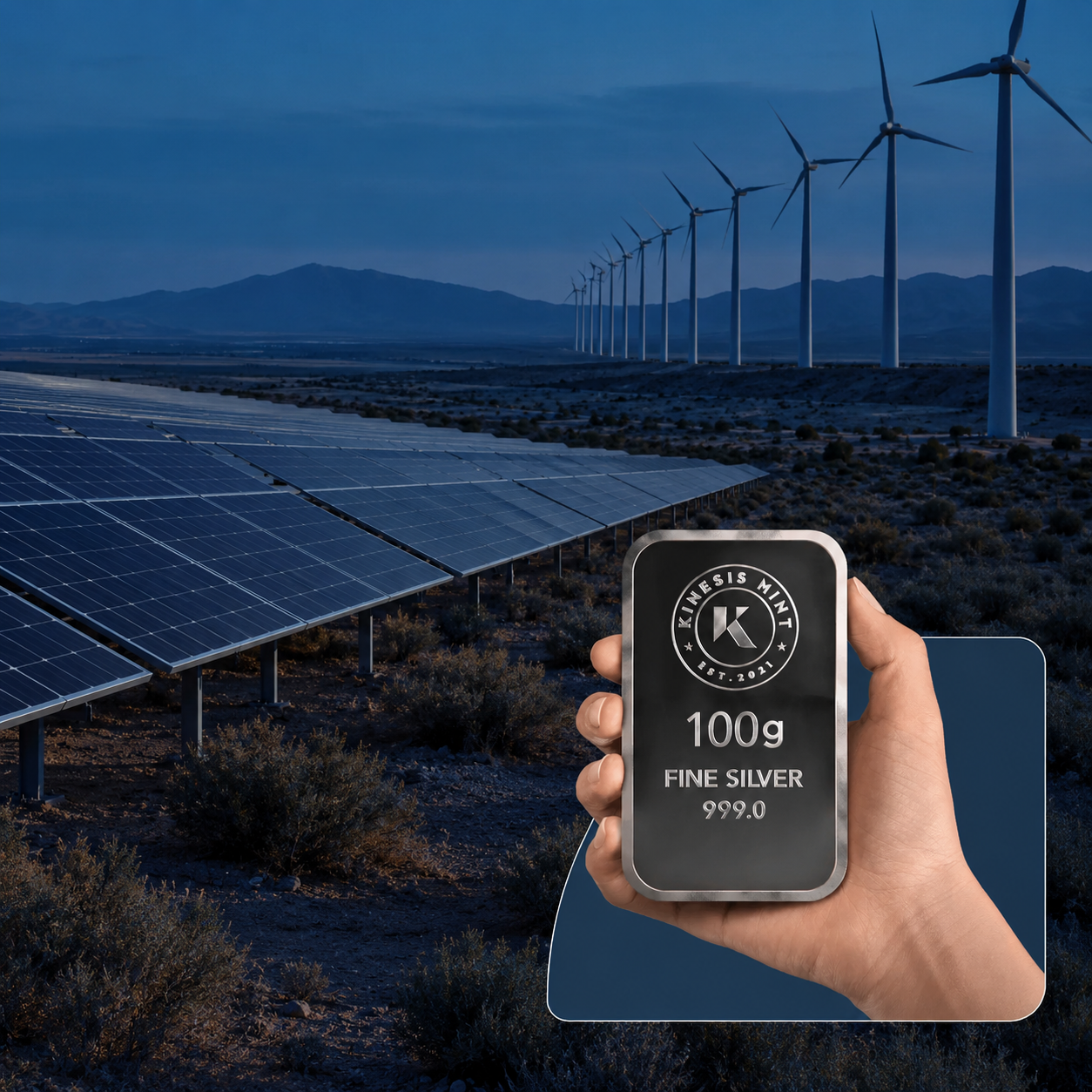 Silver renewable energy